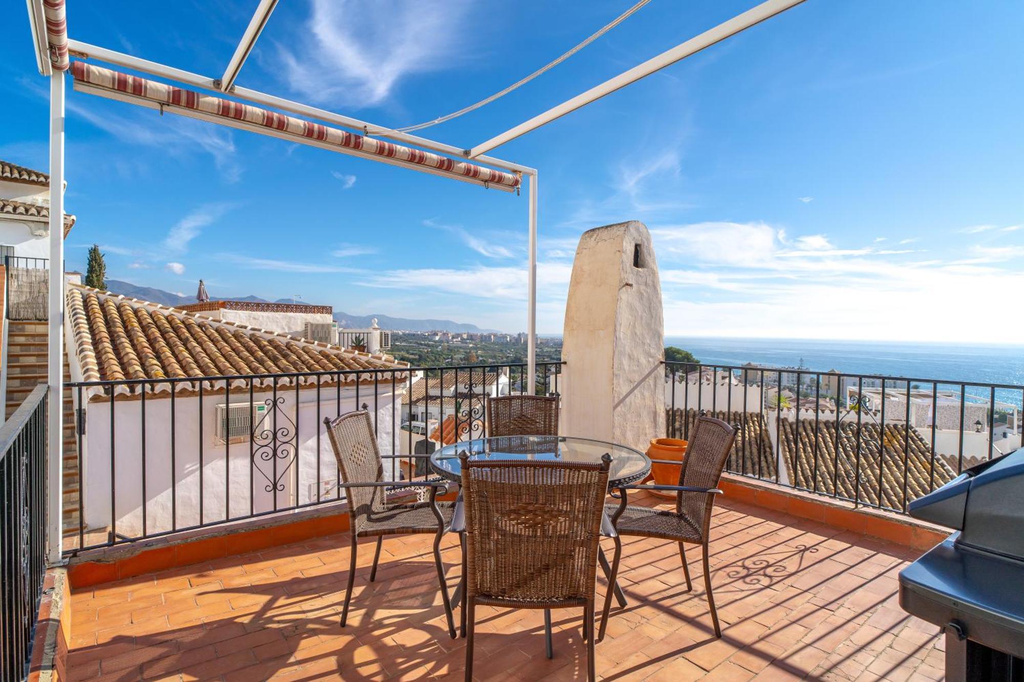 Villa Caritas Punta Lara Casasol Nerja Bagian luar foto