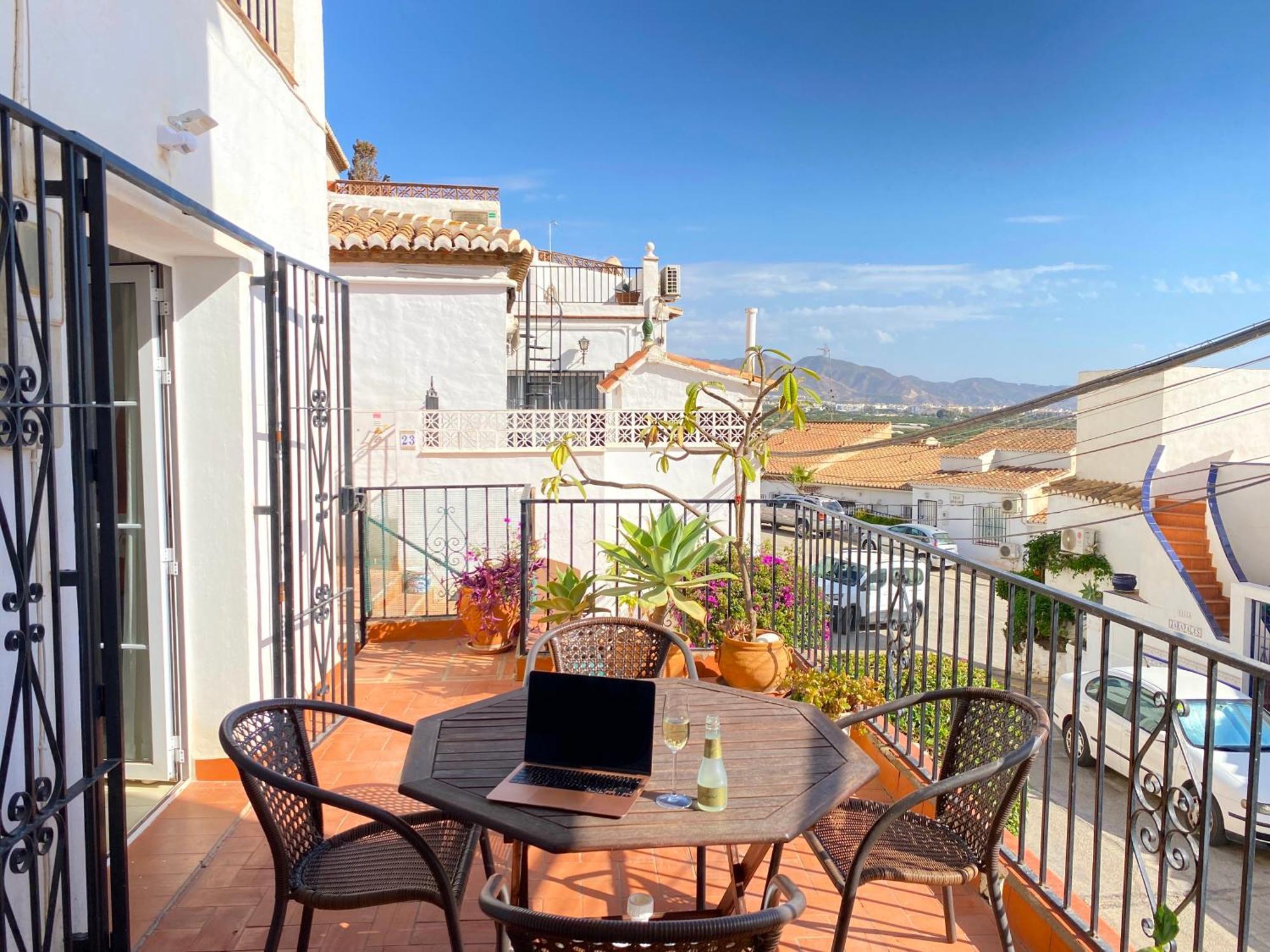 Villa Caritas Punta Lara Casasol Nerja Bagian luar foto